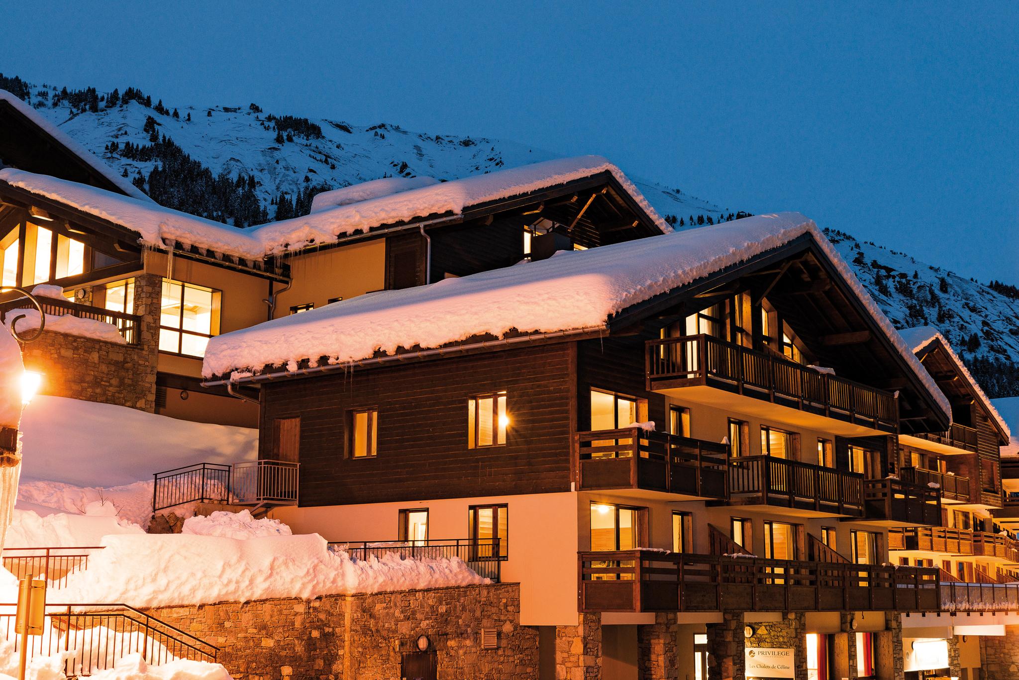 Lagrange Vacances Les Chalets Du Mont Blanc Hauteluce Exteriör bild